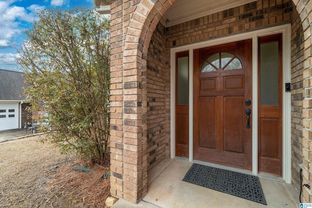 view of entrance to property