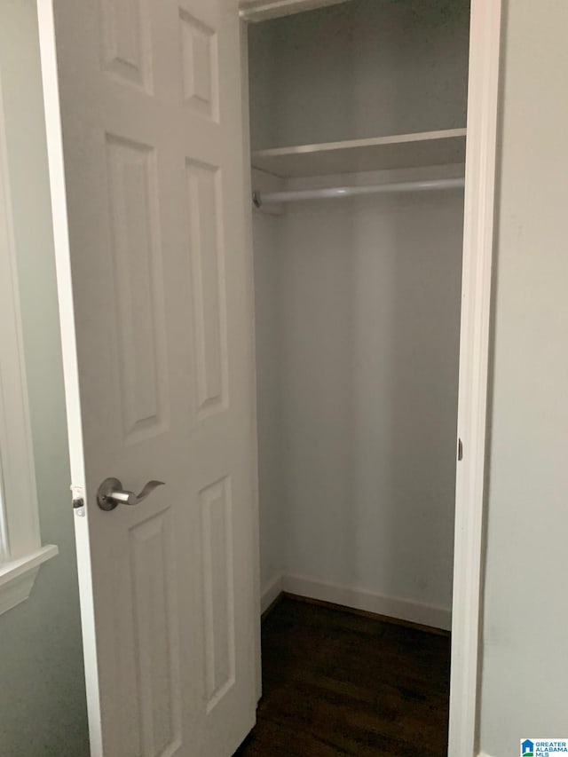 view of closet