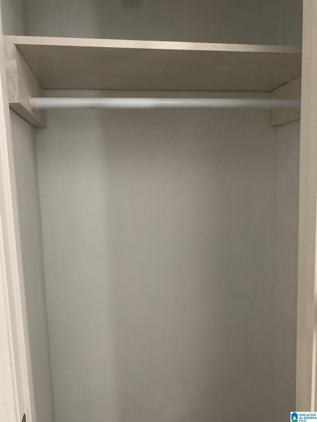 view of closet