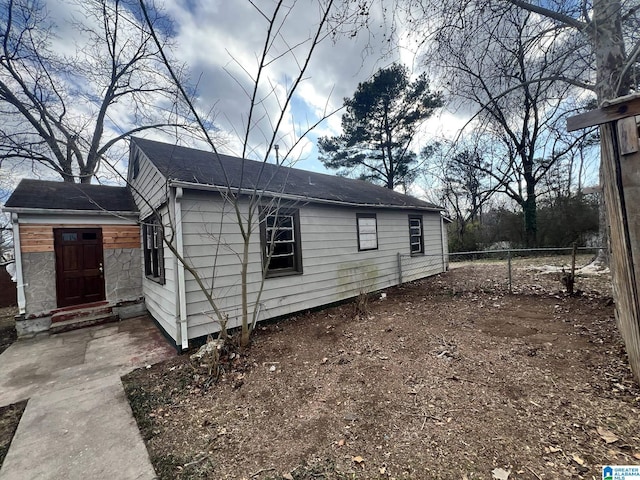 view of property exterior