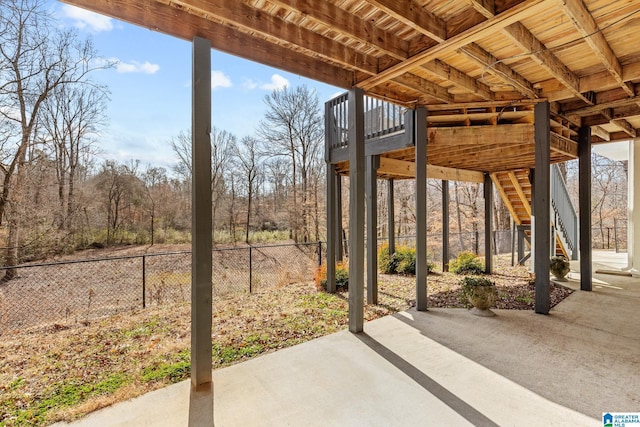 view of patio / terrace