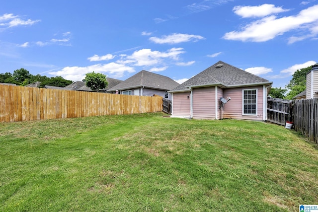 exterior space featuring a lawn