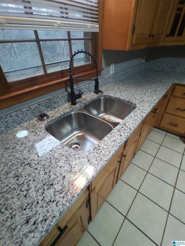 interior details with sink