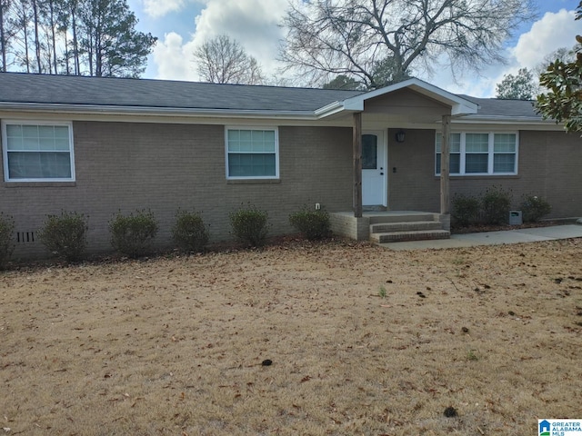 view of ranch-style house