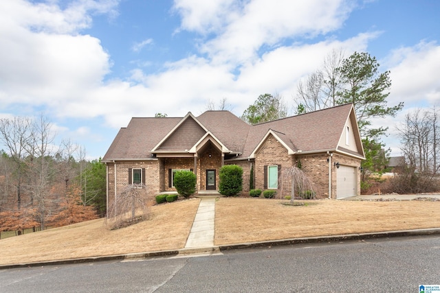 craftsman-style home featuring a garage