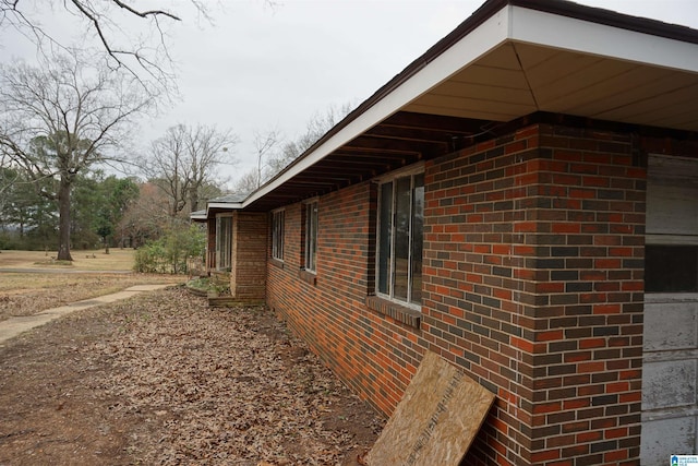 view of home's exterior