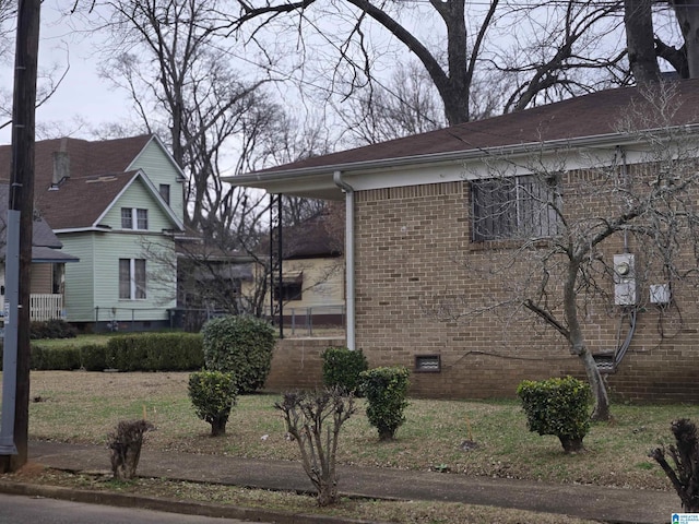 view of property exterior