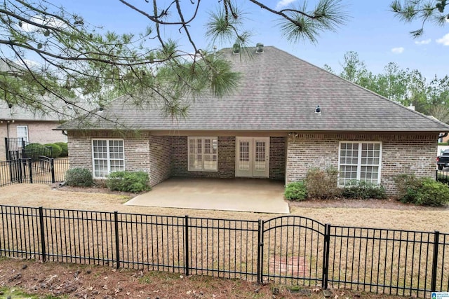 view of rear view of house