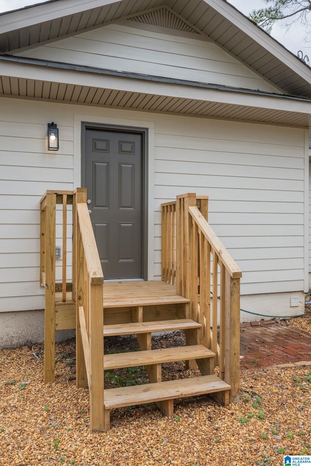 view of entrance to property