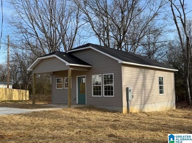 view of front of house