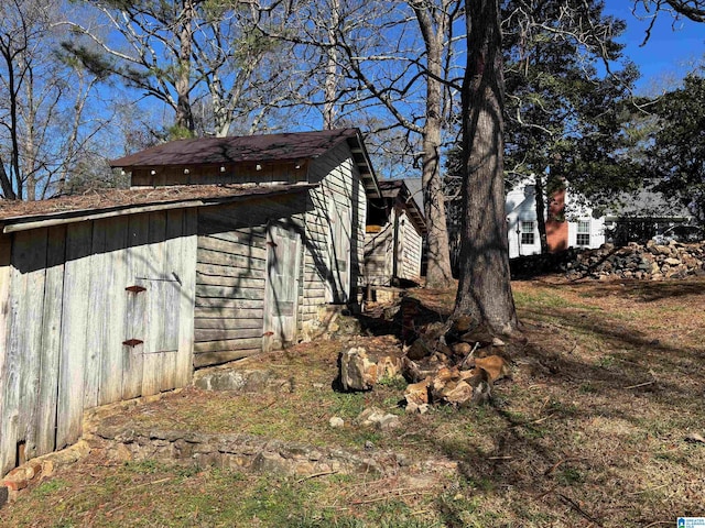 view of side of home