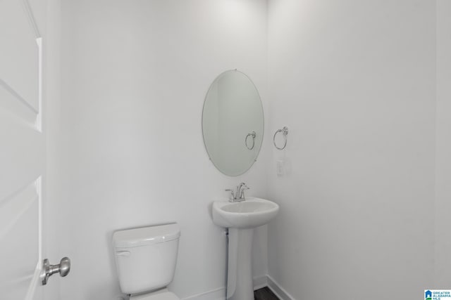 bathroom with toilet