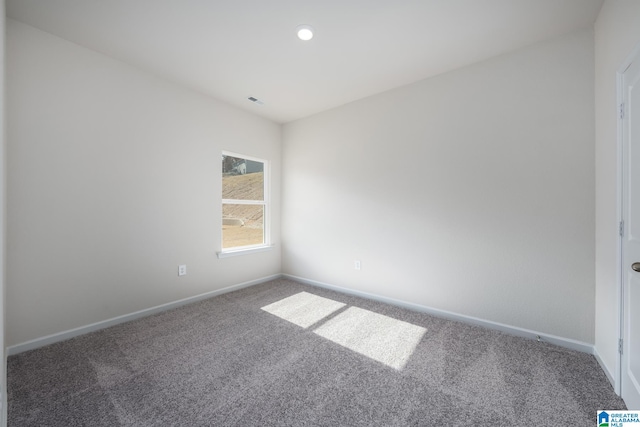 empty room featuring carpet