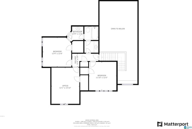 540 County Road 175, Crane Hill, AL 35053 - room layout