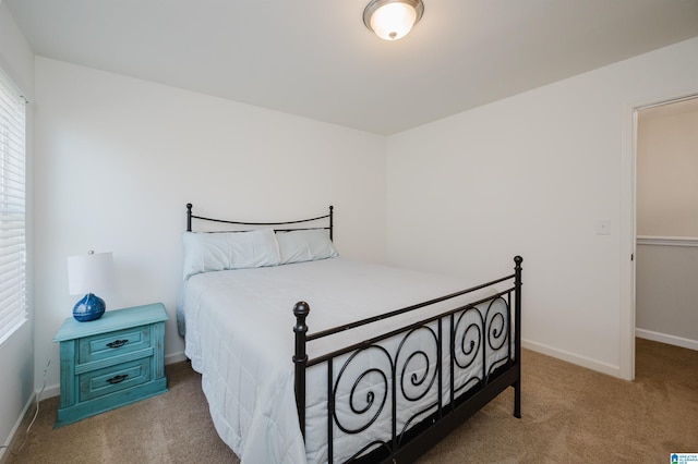 bedroom featuring carpet floors