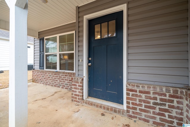view of entrance to property