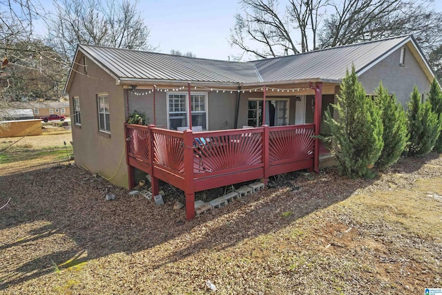 view of back of property