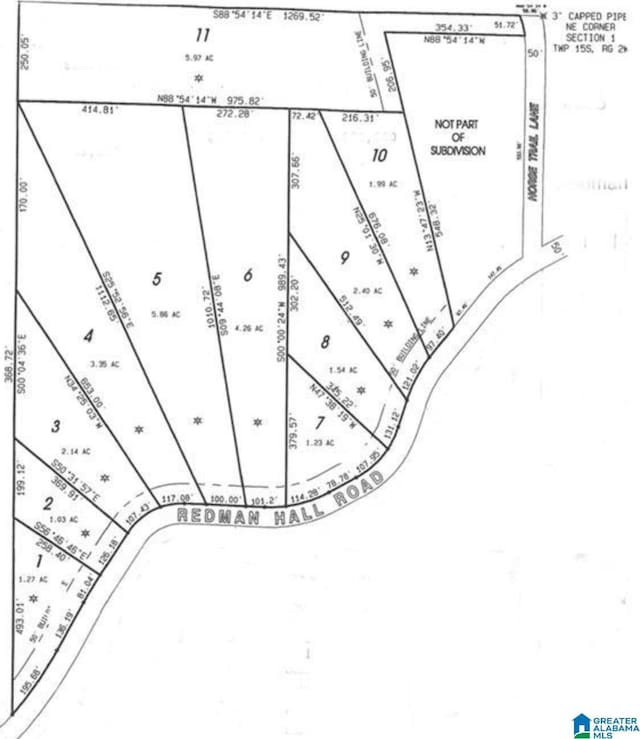 3970 Redman Hall Rd Unit 7, Pinson AL, 35126 land for sale