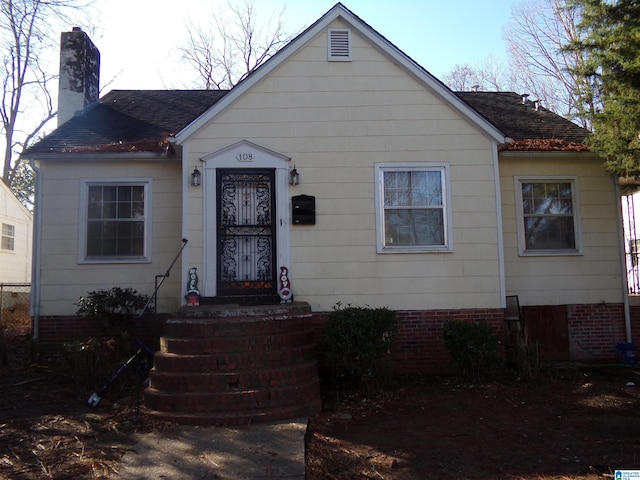 view of bungalow-style house