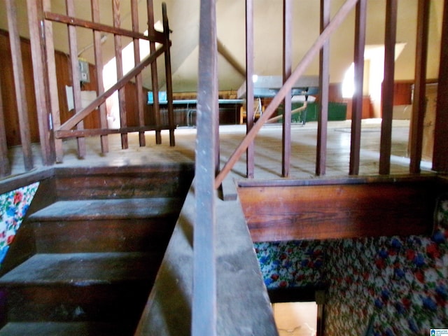 view of stairs