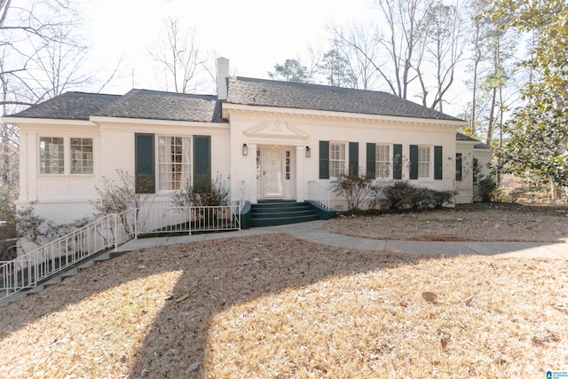 view of ranch-style home