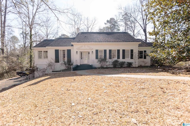 view of ranch-style house