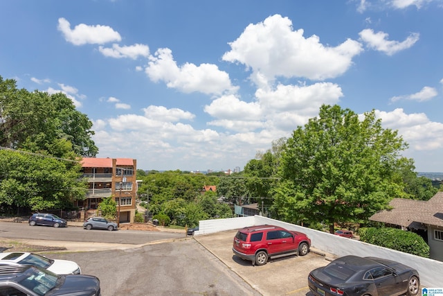 view of car parking