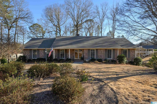 view of ranch-style home