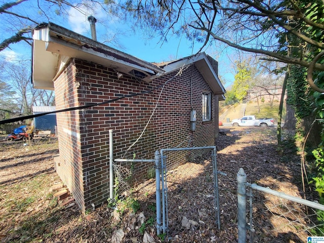 view of property exterior