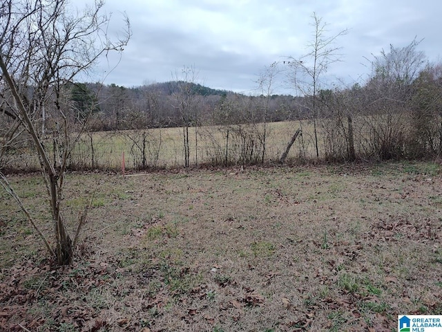 mountain view with a rural view