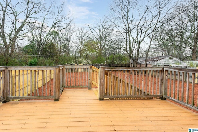 view of deck