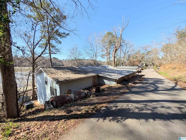 view of side of home