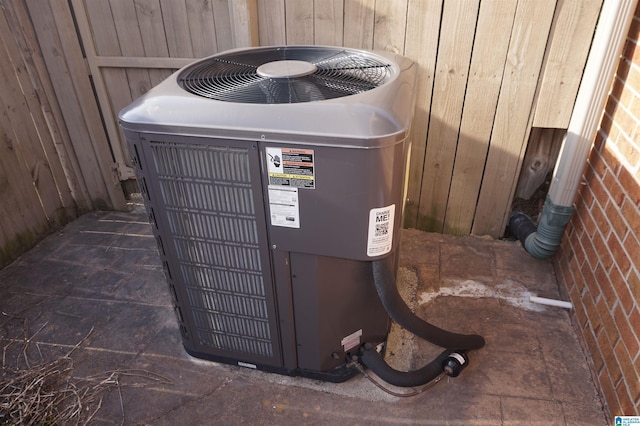 details featuring central air condition unit