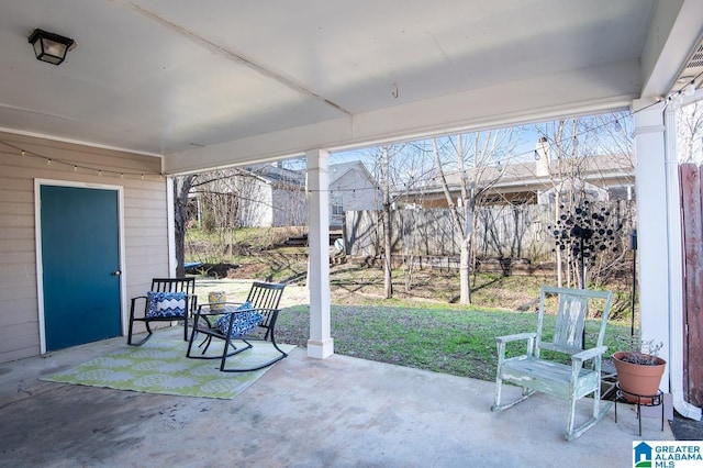 view of patio / terrace