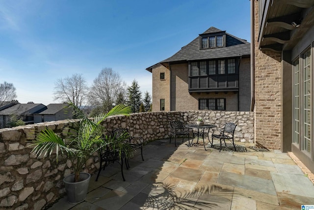 view of patio / terrace featuring outdoor dining space