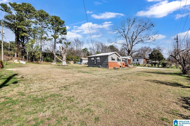 view of yard