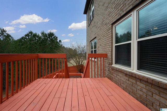 view of deck