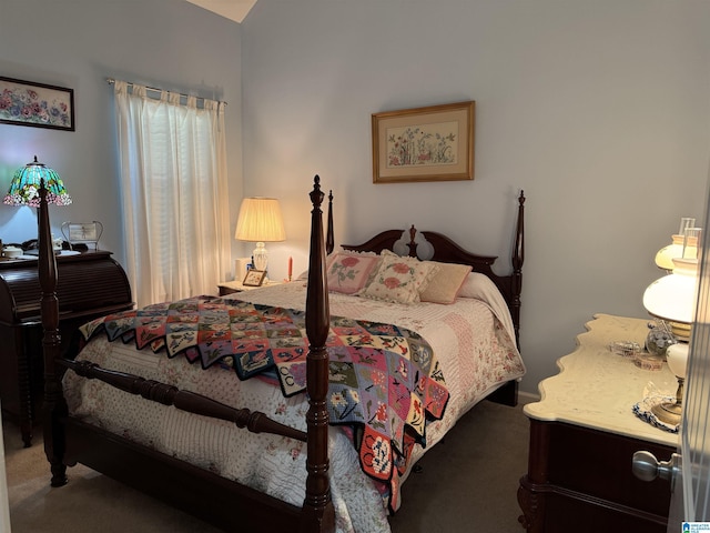 bedroom featuring carpet floors