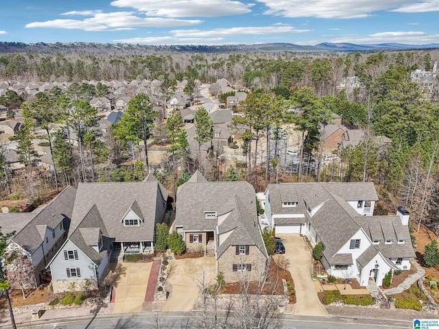 51 Nolen St, Birmingham, AL 35242 - birds eye view of property with a residential view and a mountain view