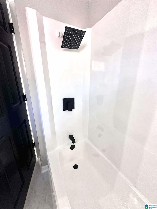 full bathroom featuring walk in shower