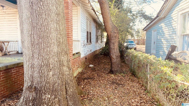 view of property exterior