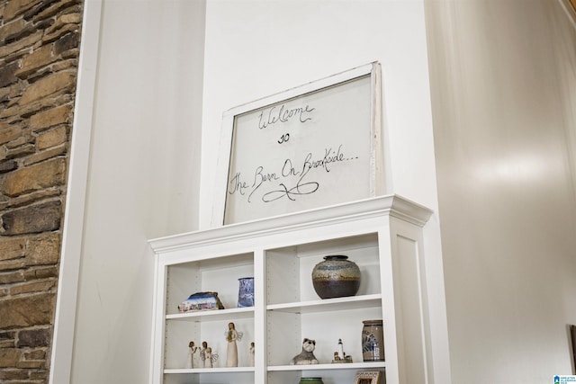 view of room details