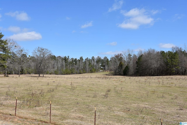 view of nature featuring a rural view