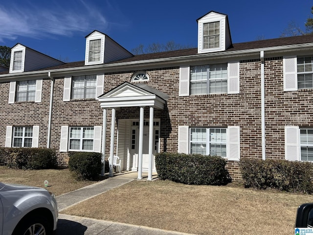 multi unit property with brick siding