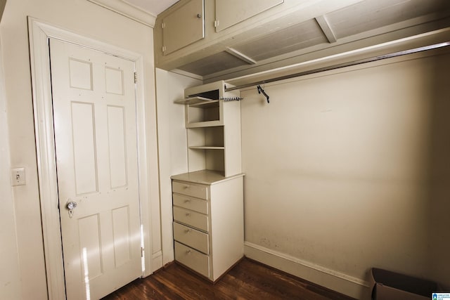 view of closet