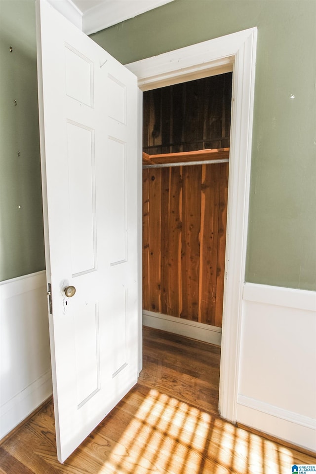 view of closet