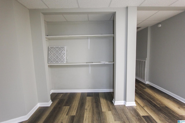 closet with visible vents