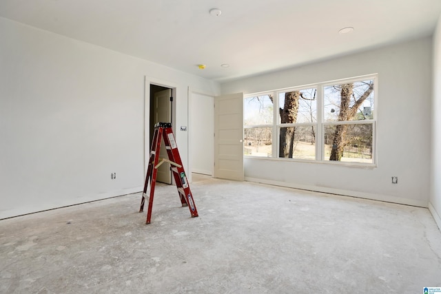 view of unfurnished bedroom