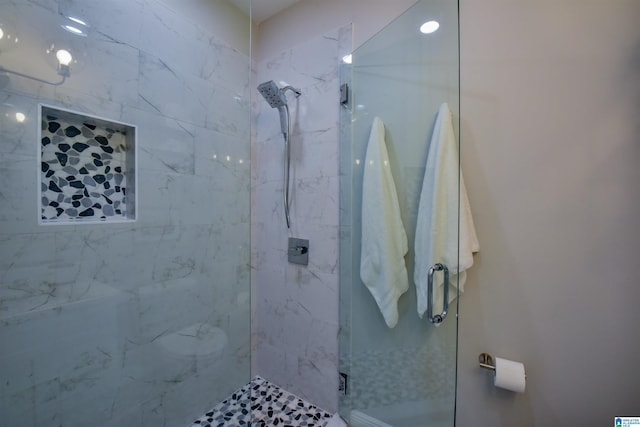 full bath with a stall shower