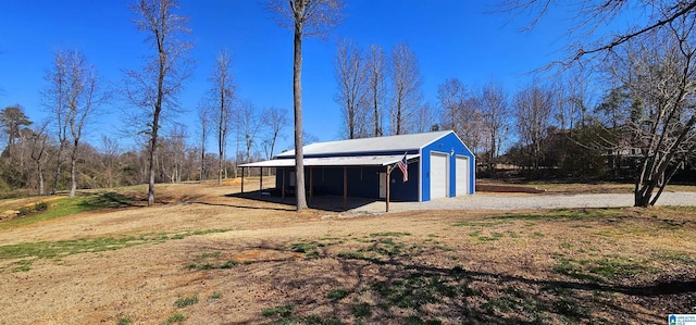 view of outbuilding with an outbuilding